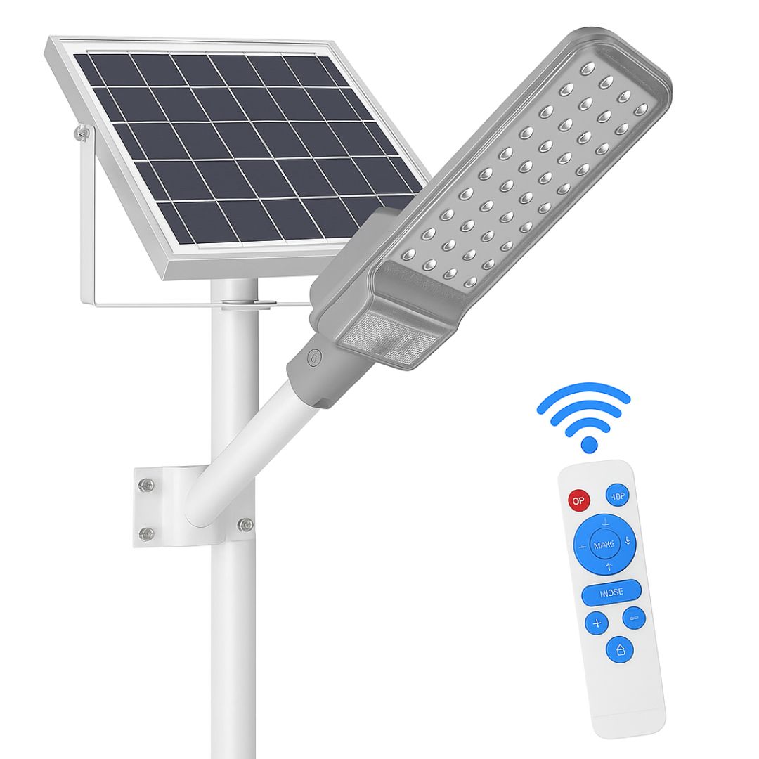 Aluminum Solar Street Light with Remote Control - 18000 Lumens