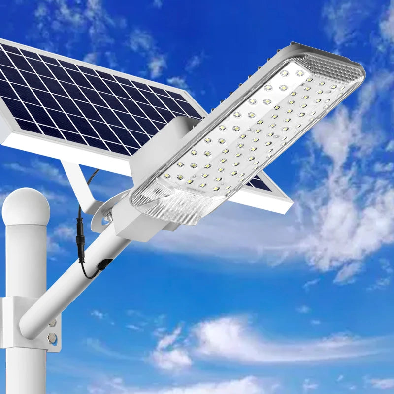 Aluminum Solar Street Light with Remote Control - 18000 Lumens