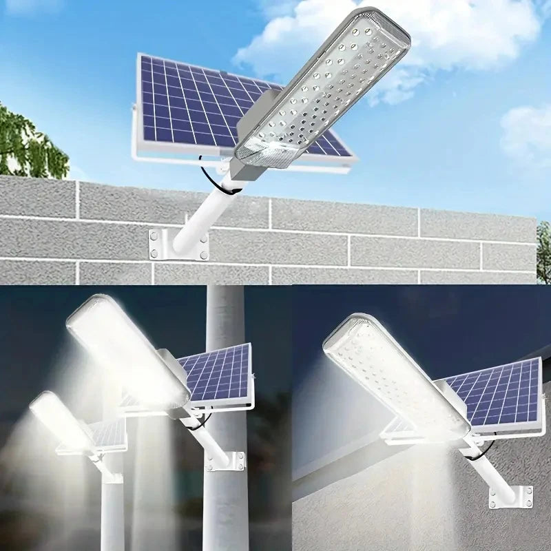 Aluminum Solar Street Light with Remote Control - 18000 Lumens