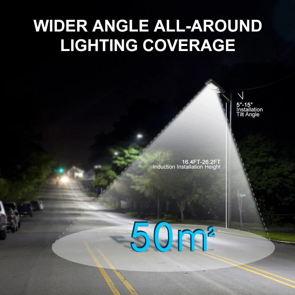 Solar Led Light with Remote Control - 6000 Lumens