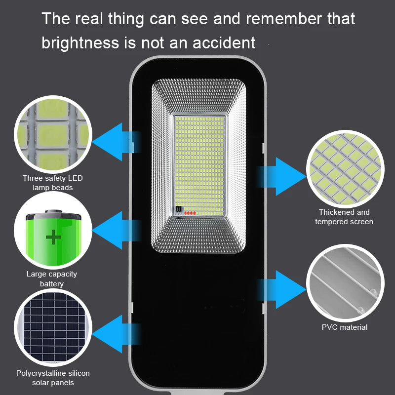 Aluminum Solar Street Light with Remote Control