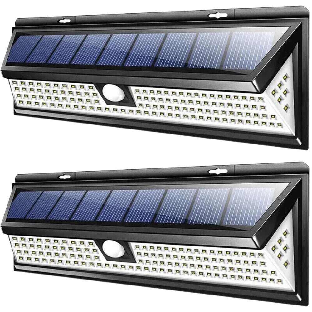 Solar Wall Light with Remote Control - 2500 Lumens