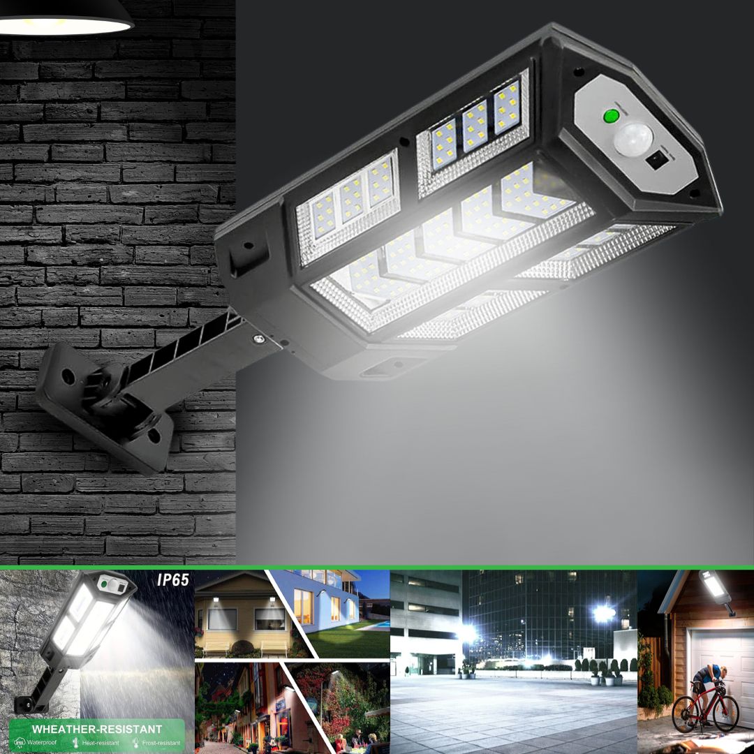 Solar Led Light with Remote Control - 3400 Lumens