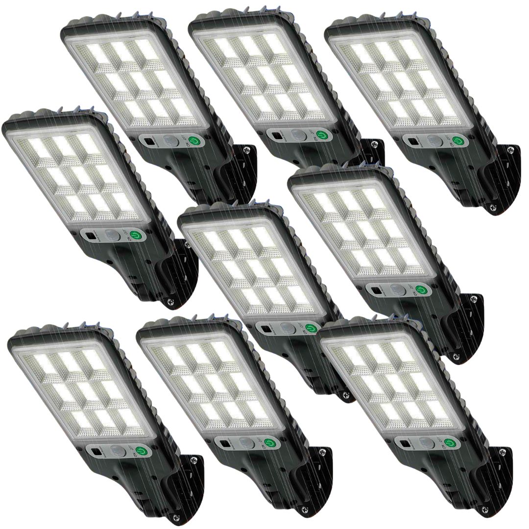 9X Solar Led Light with Remote Control - 1000 Lumens