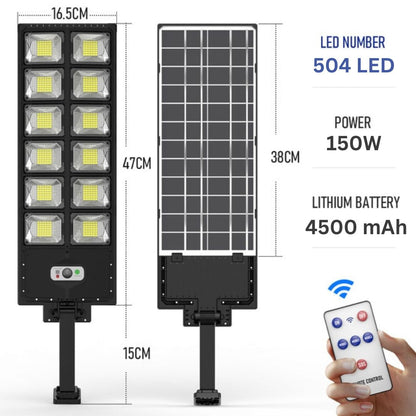 Solar Led Light with Remote Control - 15000 Lumens