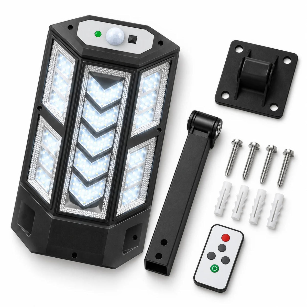 HexaGlow Solar Street Light 1500 Lumens