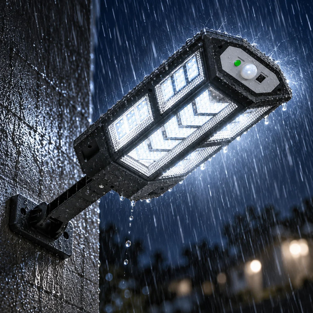 HexaGlow Solar Street Light 1500 Lumens