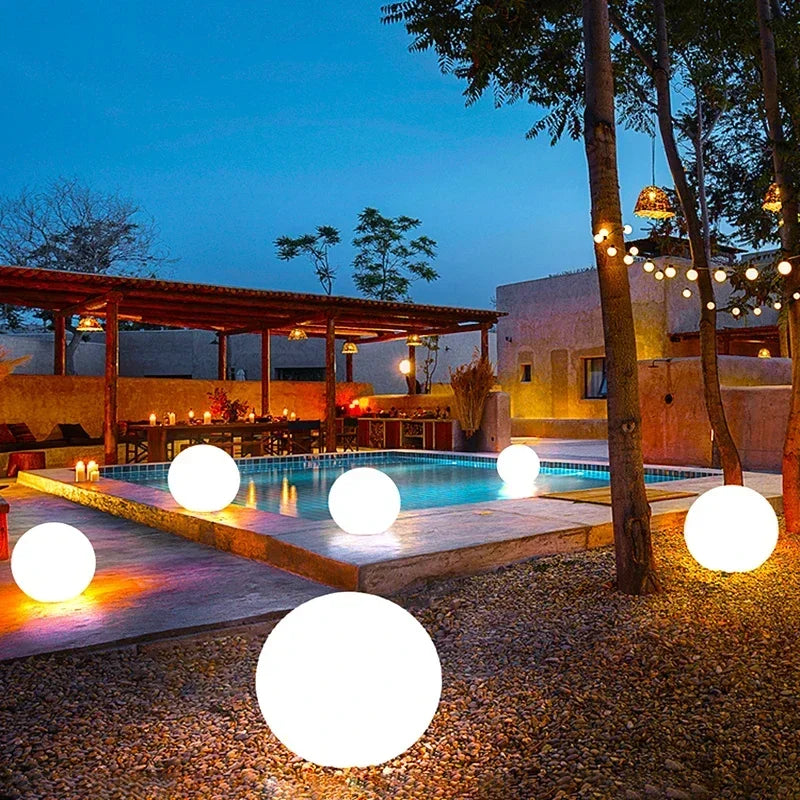 Decorative Spherical Garden Light - USB/SOLAR