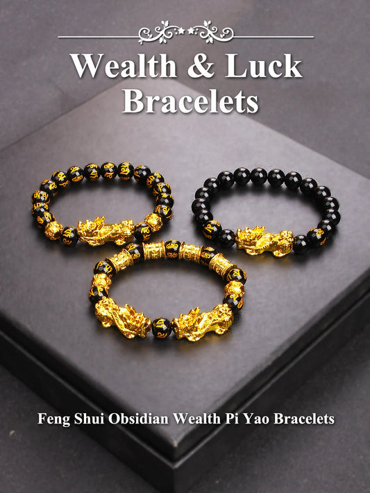 Feng Shui Pi Xiu Protection Bracelet – Wealth & Prosperity Beads
