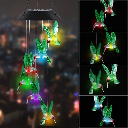 Twilight Wings Solar Hanging Light