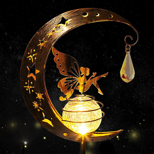 Solar-Powered Moon Light