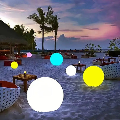 Decorative Spherical Garden Light - USB/SOLAR