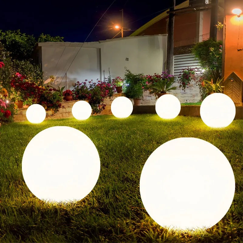 Decorative Spherical Garden Light - USB/SOLAR