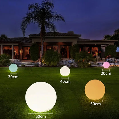Decorative Spherical Garden Light - USB/SOLAR