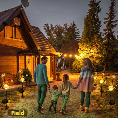 Solar-Powered Moon Light