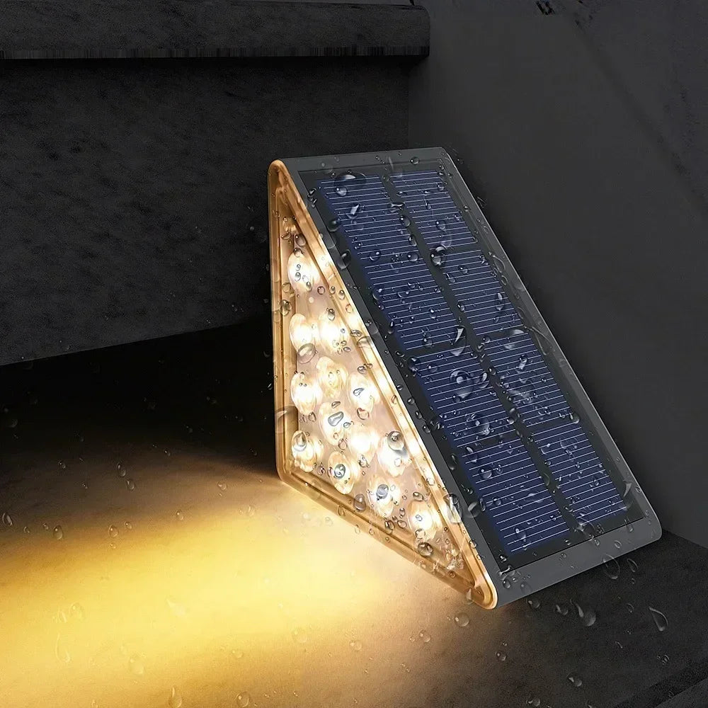 Solar Stairs Lights with Motion Sensor - IP67 Waterproof
