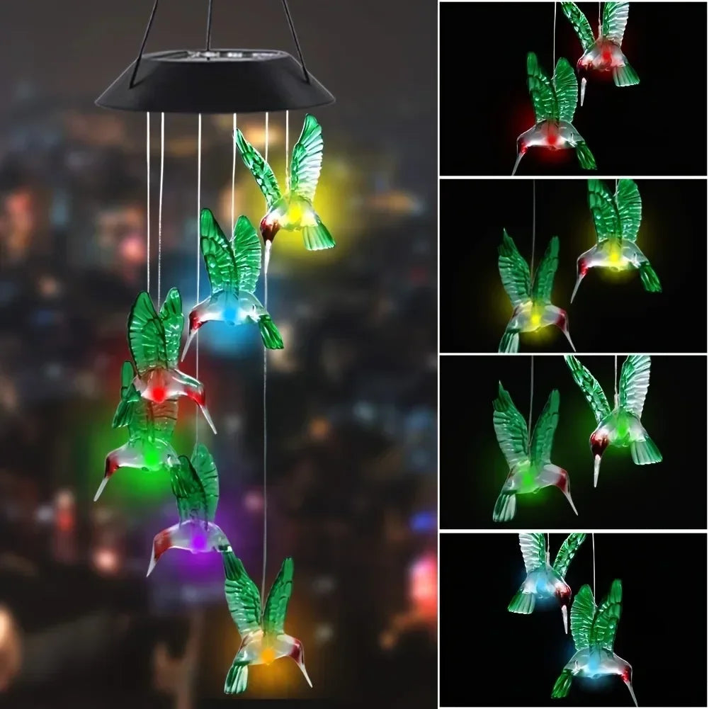 Twilight Wings Solar Hanging Light