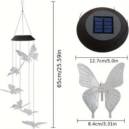 Twilight Wings Solar Hanging Light