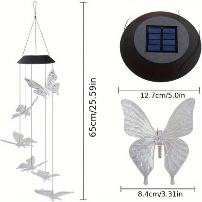 Twilight Wings Solar Hanging Light