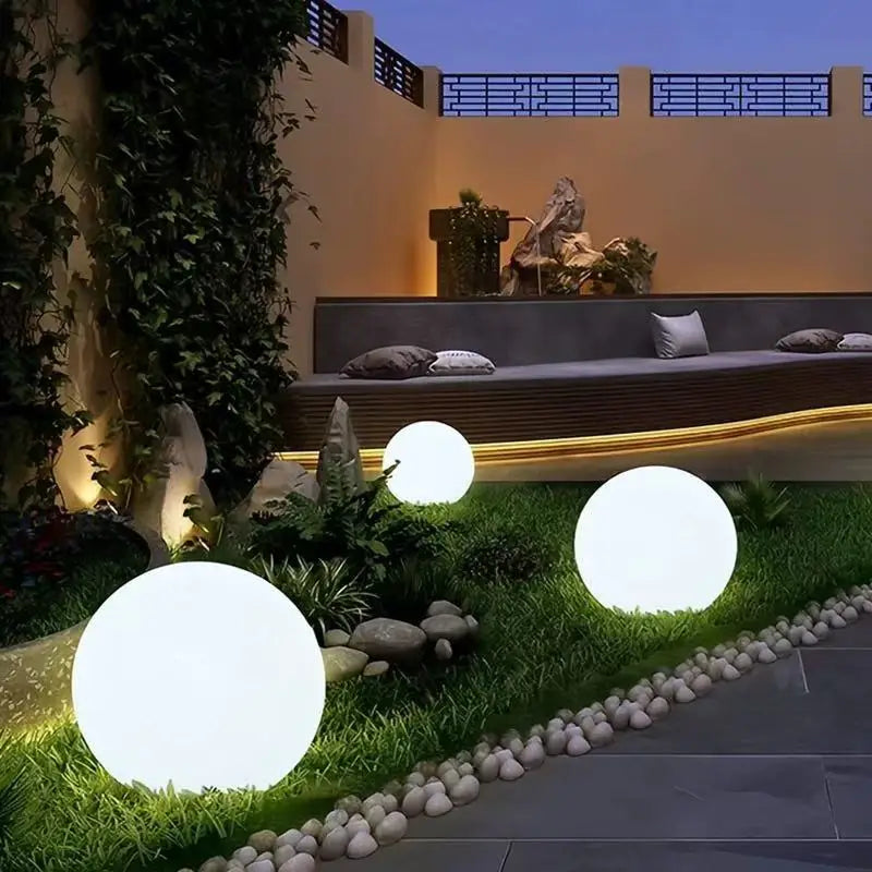Decorative Spherical Garden Light - USB/SOLAR