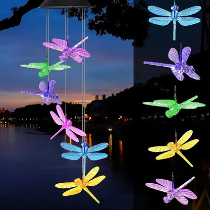 Twilight Wings Solar Hanging Light