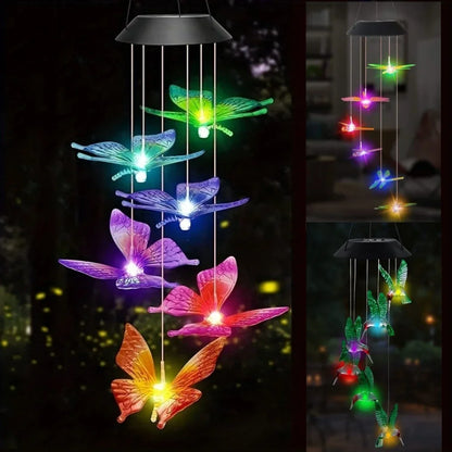 Twilight Wings Solar Hanging Light