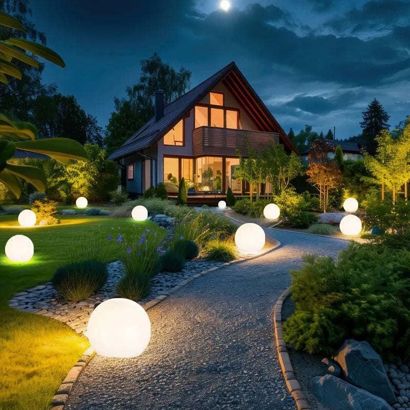Decorative Spherical Garden Light - USB/SOLAR
