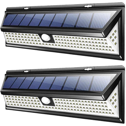 Solar Wall Light with Remote Control - 2500 Lumens