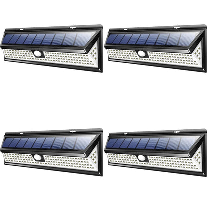 Solar Wall Light with Remote Control - 2500 Lumens