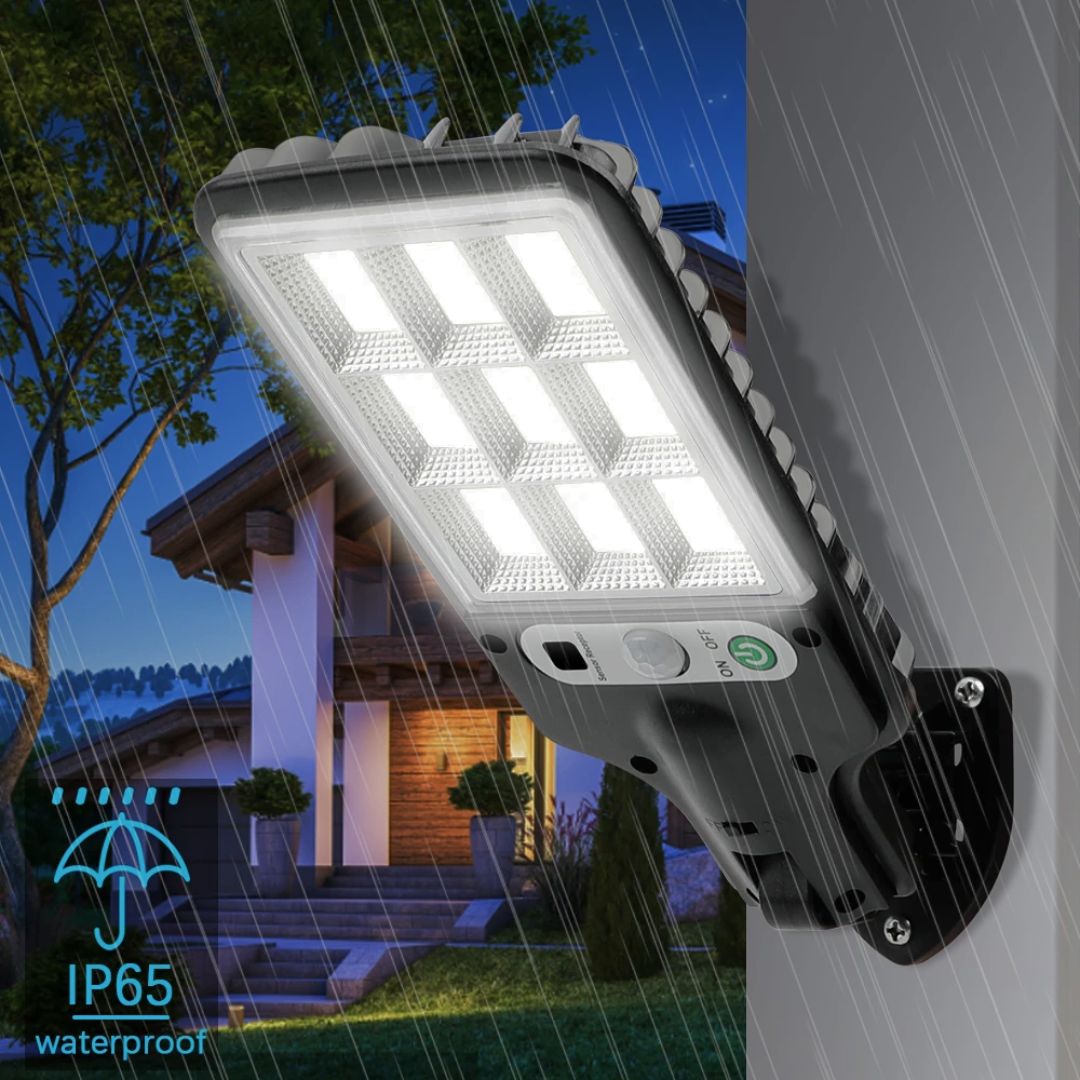 Solar Led Light with Remote Control - 1000 Lumens